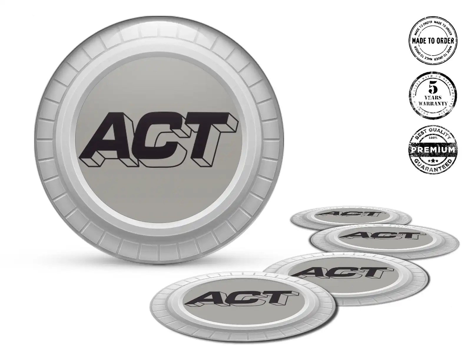 ACT Pegatinas de Aro Edición Mejora de Cúpula de Epoxi